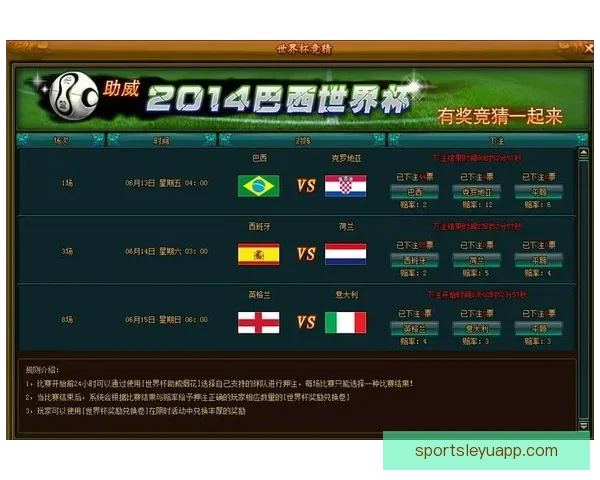 世界杯竞猜签到奖励大放送每天轻松领取丰厚奖品活动等你来参与